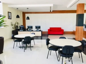 Foto do Hall da Biblioteca